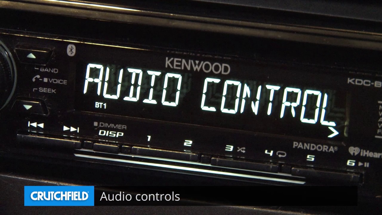 Kenwood KDC-BT268U Display and Controls Demo | Crutchfield Video