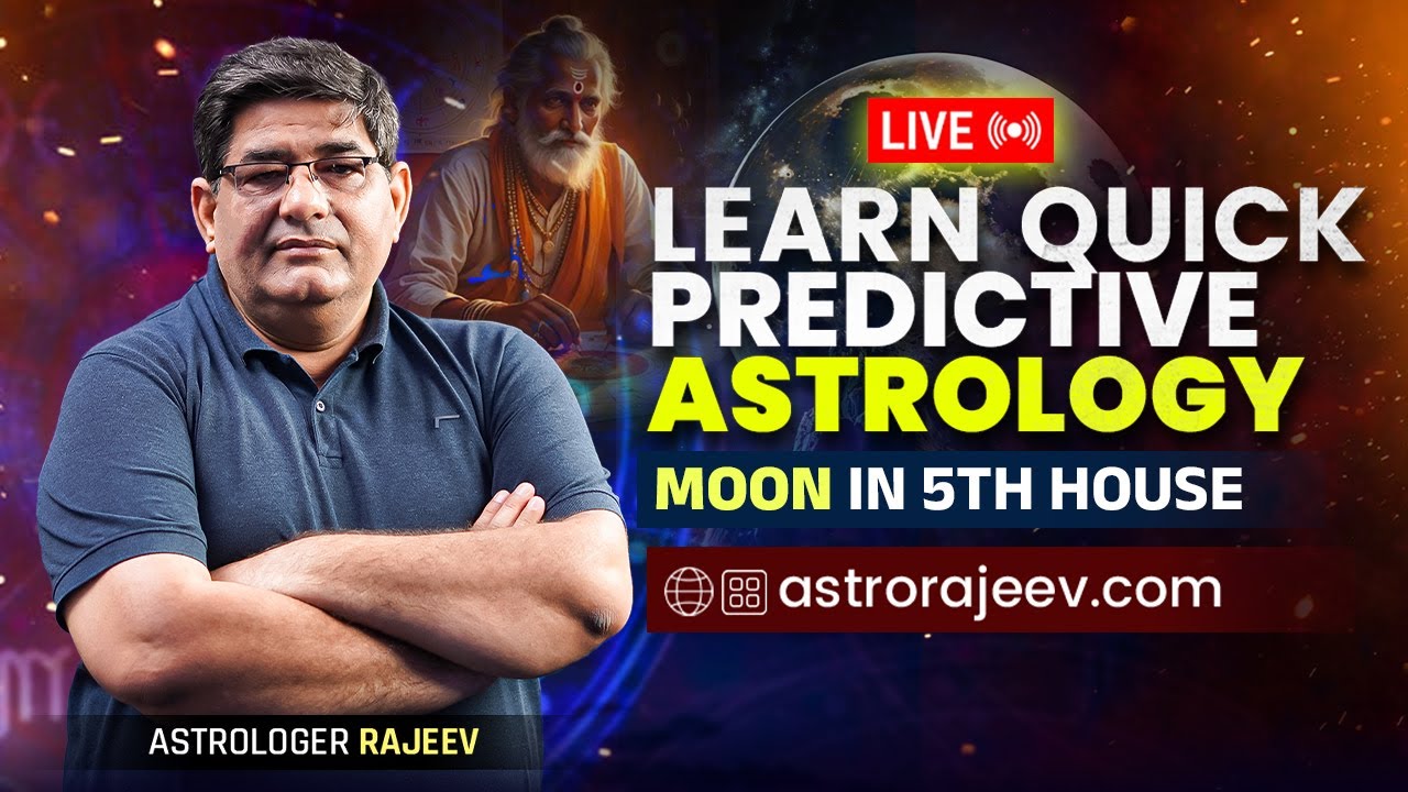 Learn Quick Predictive Astrology- Results of Moon in 5th House
