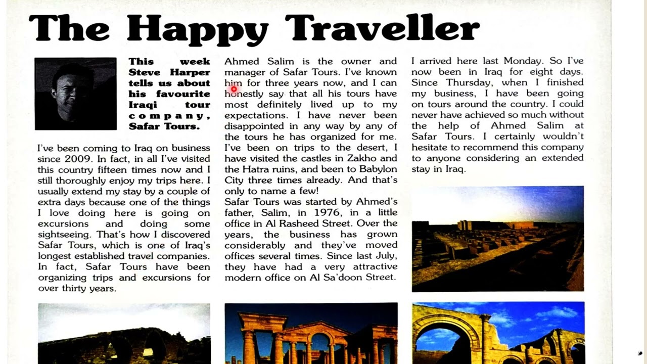 صفحة 46 انكليزي سادس اعدادي