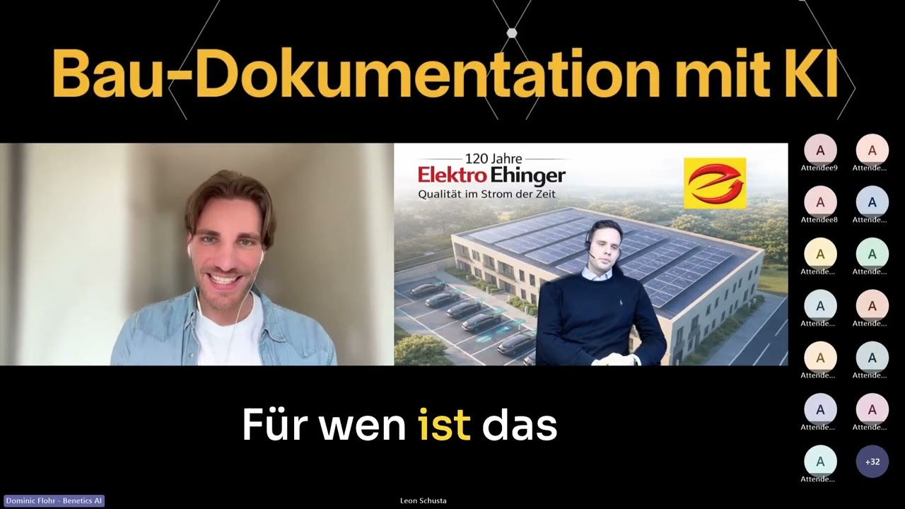 KI auf der Baustelle: Wie Elektro Ehinger (120 MA) seine Baudokumentation automatisiert