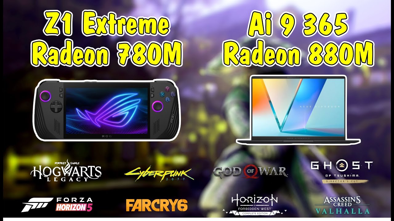 Radeon 880m VS RX 780m