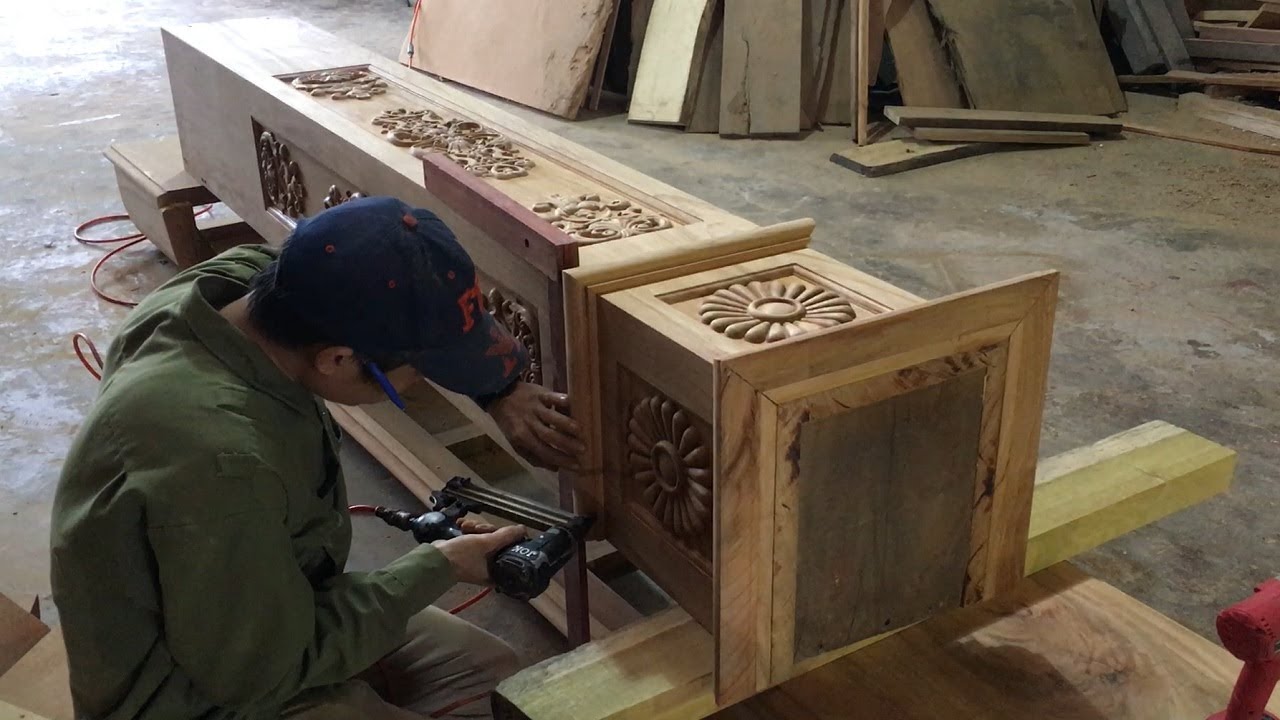 Woodworking Projects (Part  3) - Build Wooden Partition Wall Designs // Decorative Wood Columns