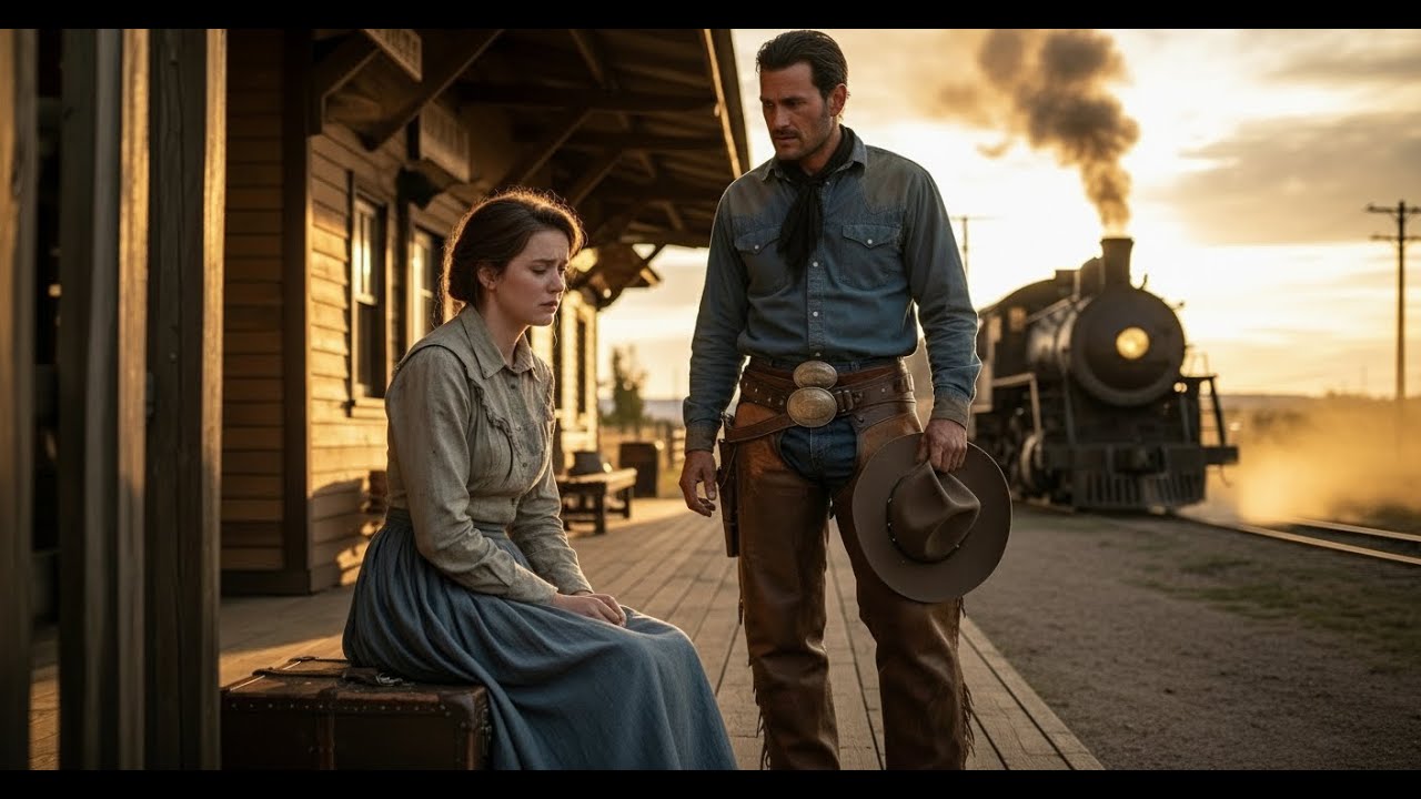 He Left You Here” The Cowboy Asked — “Then You’re Coming Home With Me