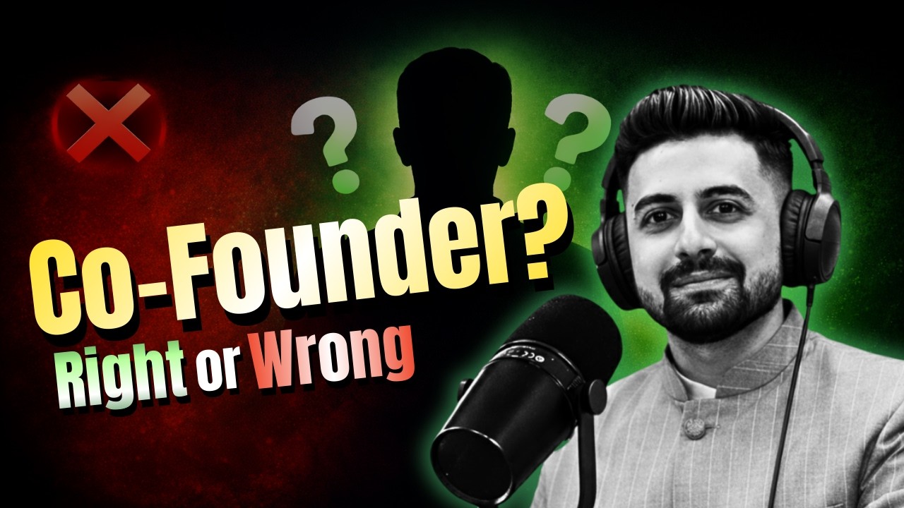 Class 10 | Choosing Your Co Founder | Safal Startup - Rahuul Bagiyaa