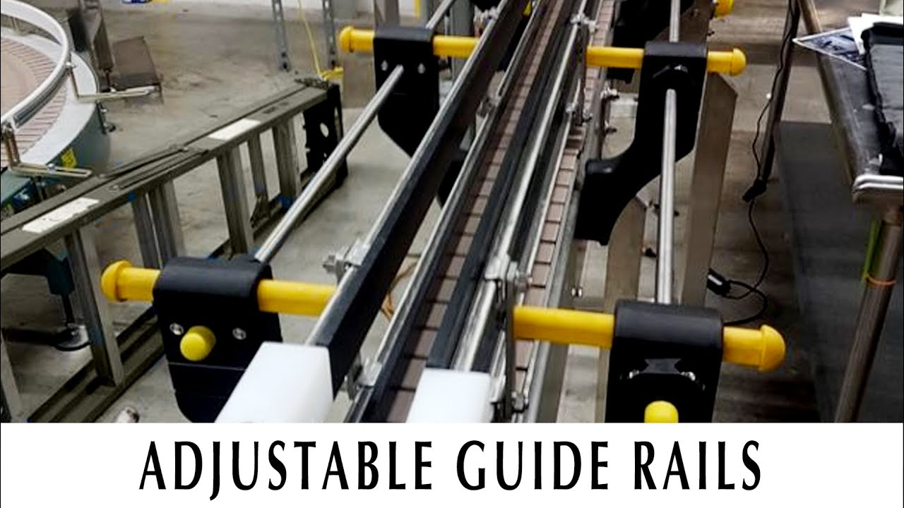 Fast, Repeatable Guide Rail Changeovers - Easy Adjust Rails®️
