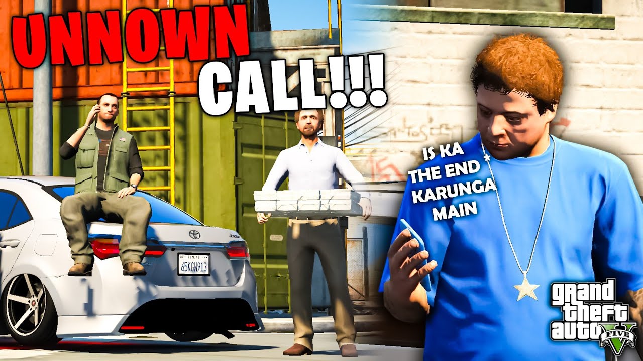 UNKOWN CALL | WHO IS BEHIND THIS? | REAL LIFE MODS#736 | GTA 5 |