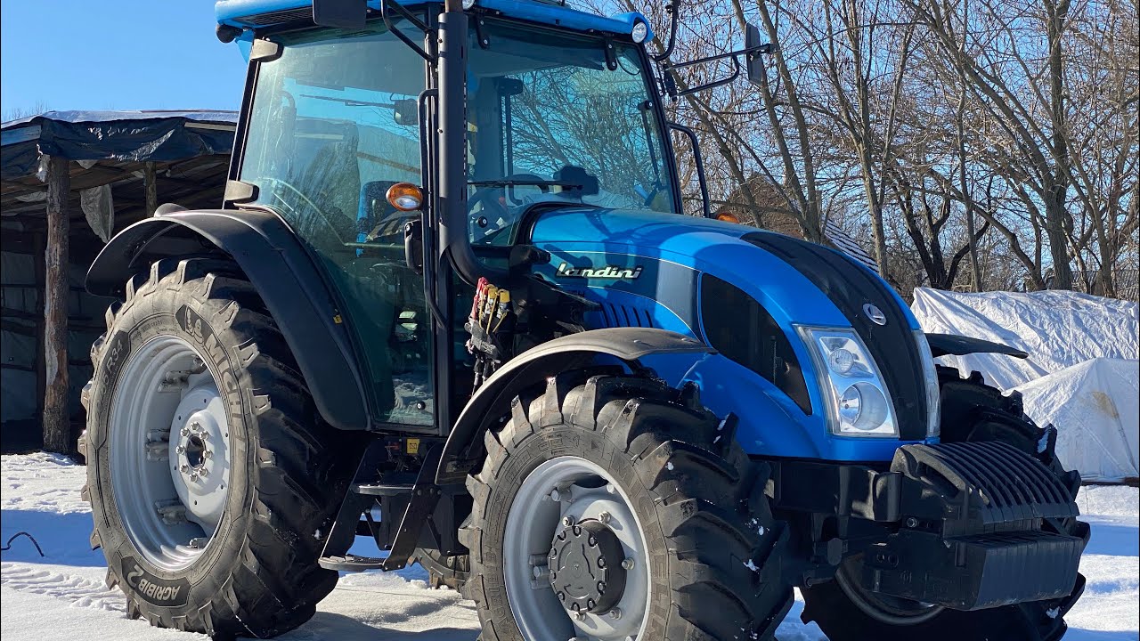 Рік експлуатації трактора LANDINI 5 115 H, 850 мото/год за рік.