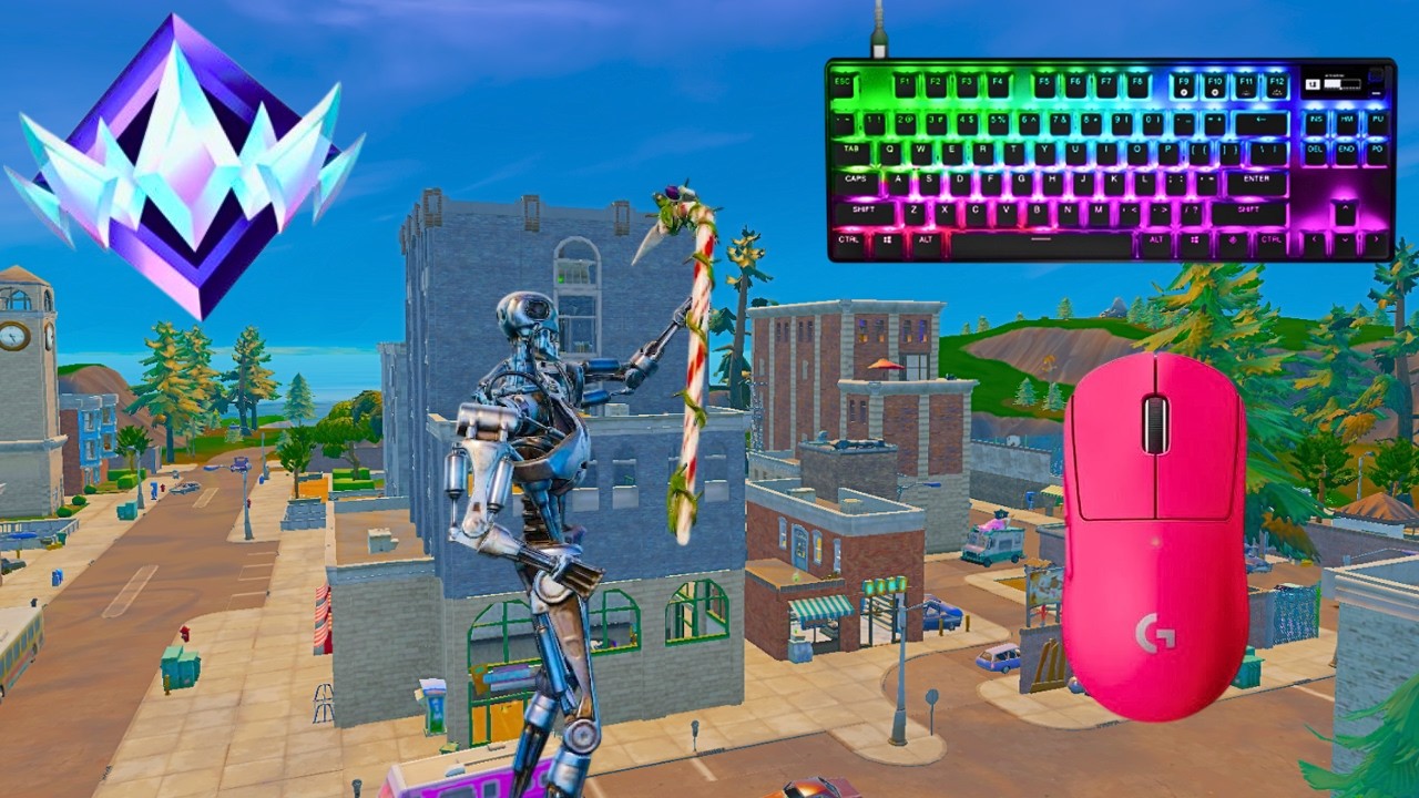 Fortnite Unreal Ranked Reload | Keyboard & Mouse Gameplay | 240 FPS  | 4K