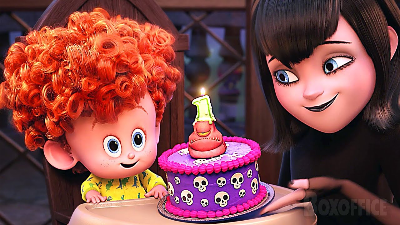 All the CUTEST Baby Dennis Moments from Hotel Transylvania ⚡ 4K
