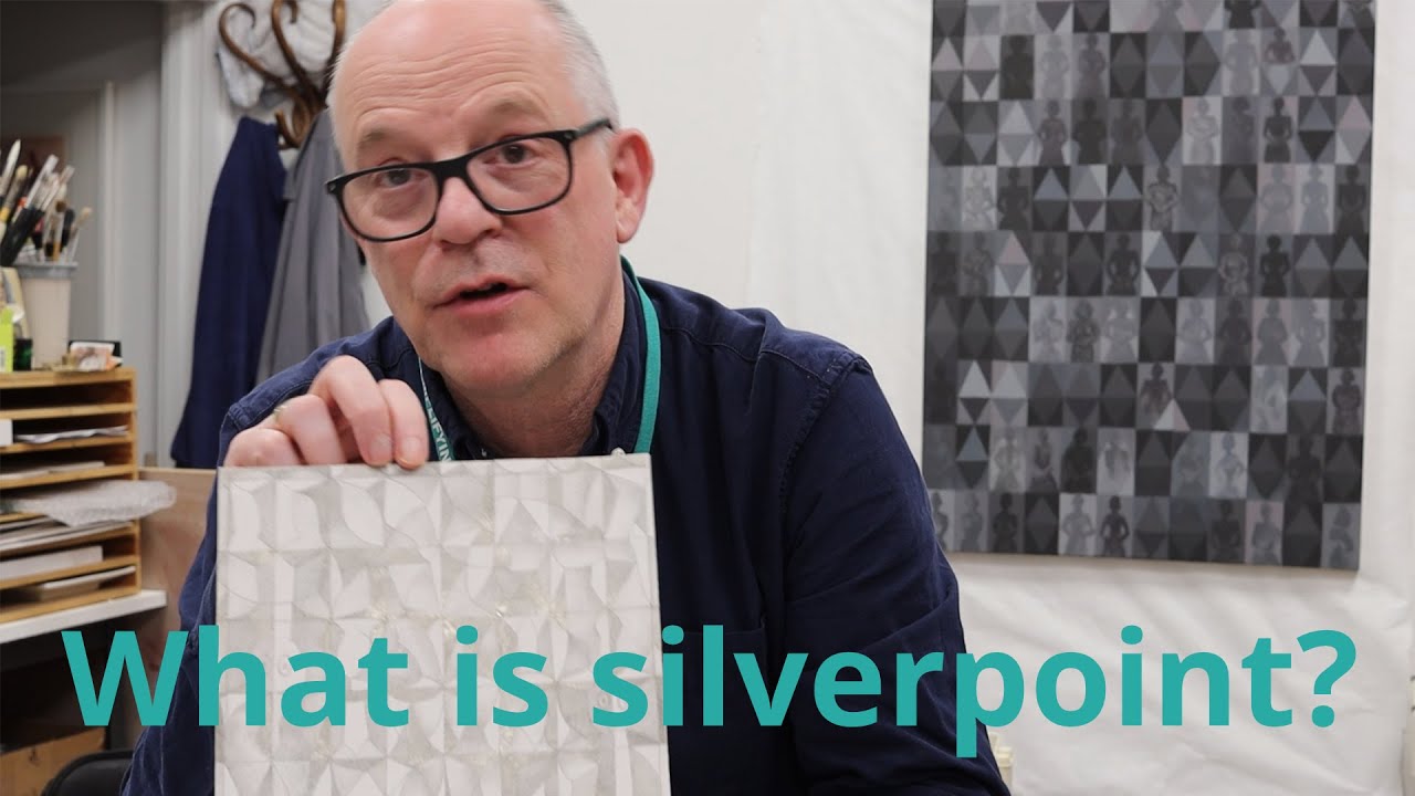What is silverpoint? #silverpointdrawing #silverpoint