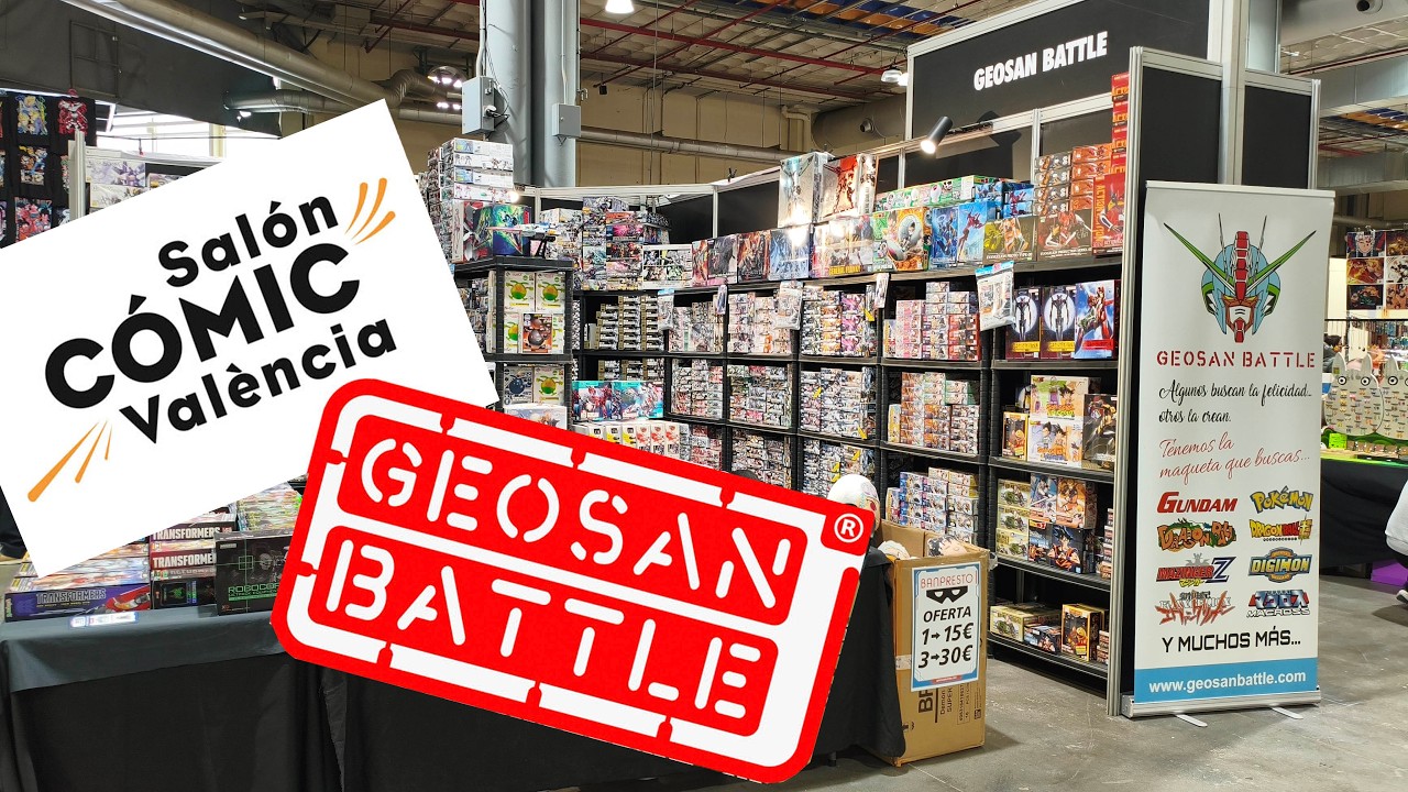 Salón del Cómic de Valencia 2026 Geosan Battle