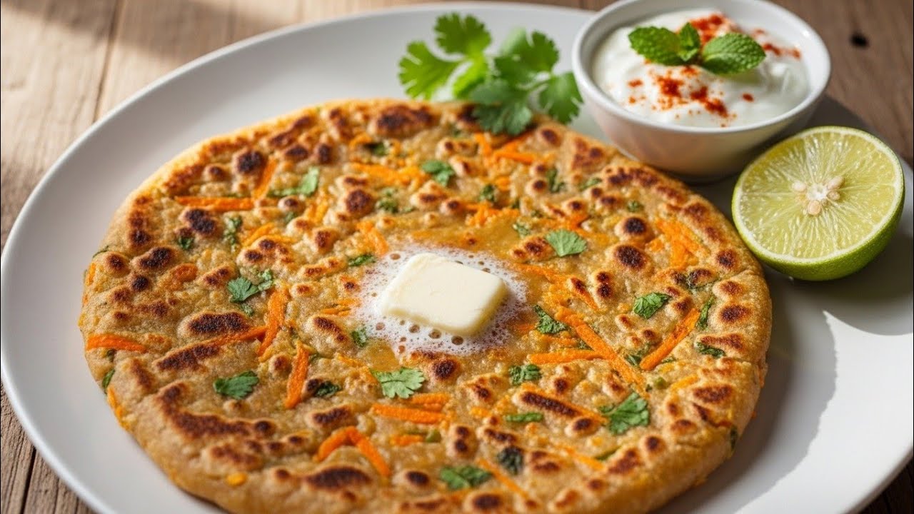 🥕 Healthy Carrot Paratha for Sehri | Energy Boosting Sehri Recipe 2026