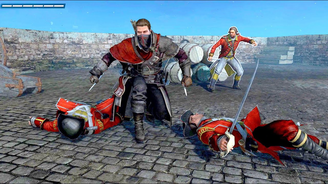 Assassin’s Creed Rogue Assassin Killer Outfit & Rope Dart Rampage PC Gameplay Ultra Settings