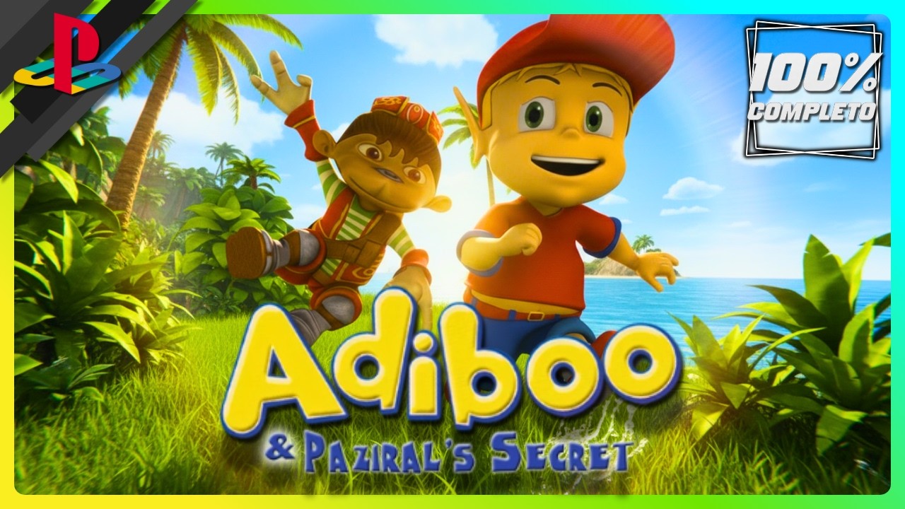 Adiboo & Paziral's Secret PS1 – Juego 100% Completo Español