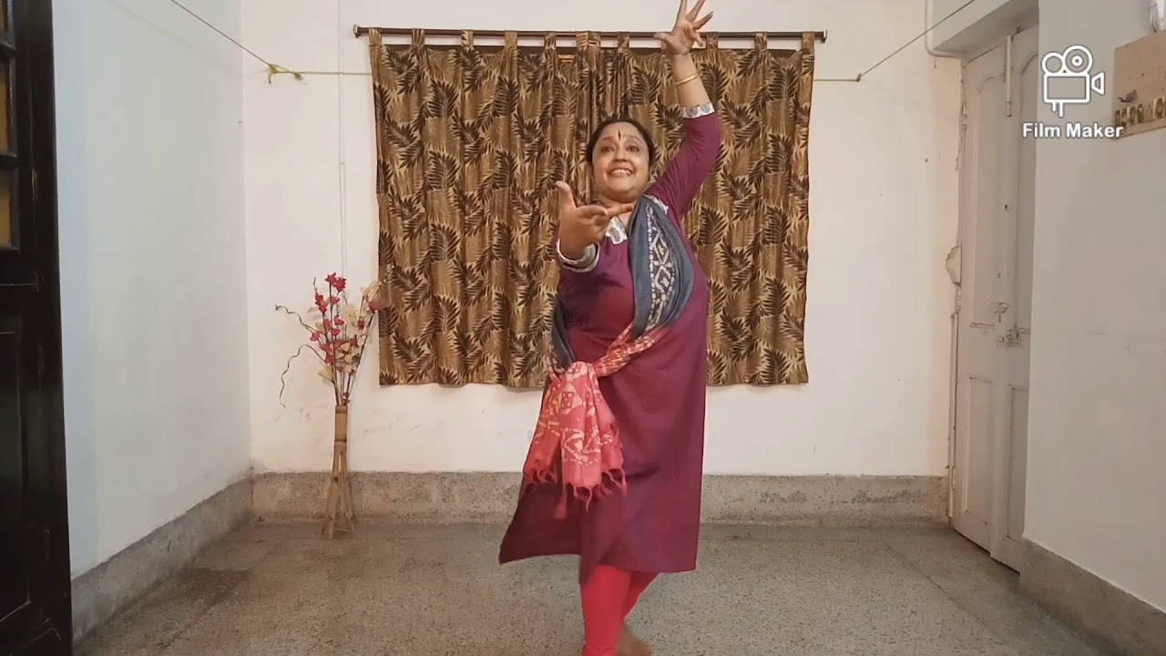 Momo Chitte Part 1 -Online dance class by Sumita's Nrityangan