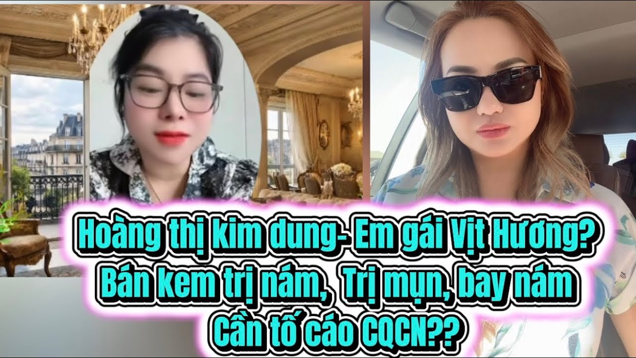 Việt Hương đã có “em gái” kim dung cùng bán kem trị nám! 