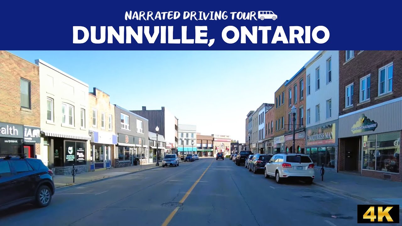 🚗 Dunnville, Ontario 🛣️ 4K Drive