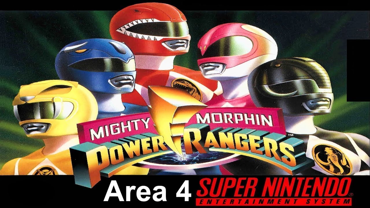 Mighty Morphin Power Rangers SNES Game - Area 4 - Genie