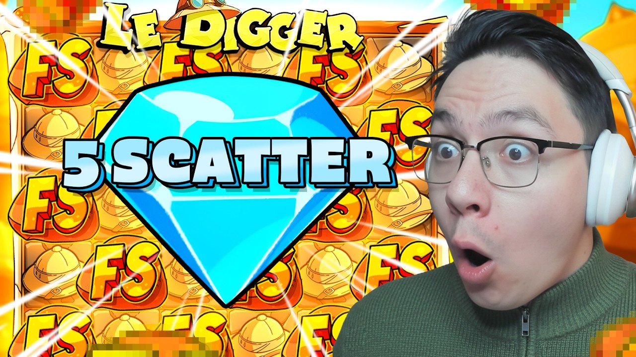 I FOUND 3 EPIC HIDDEN BONUSES on Le Digger