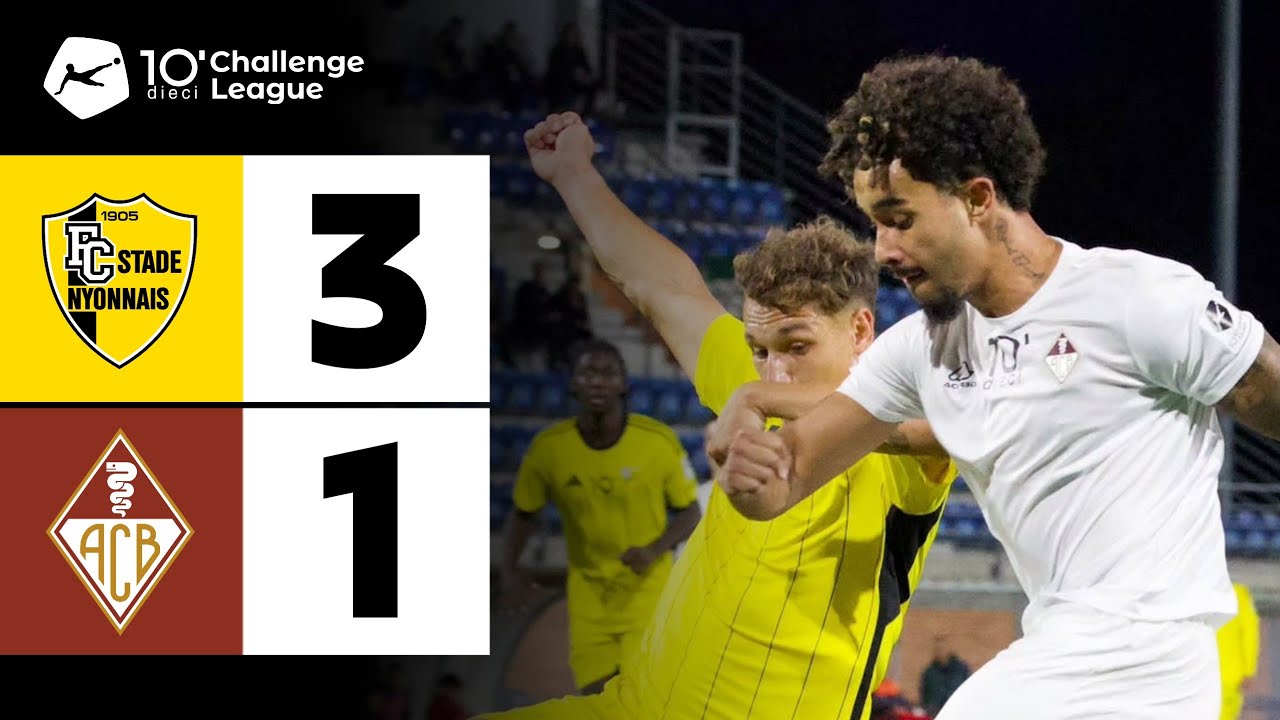 HIGHLIGHTS | FC Stade Nyonnais vs AC Bellinzona 3:1