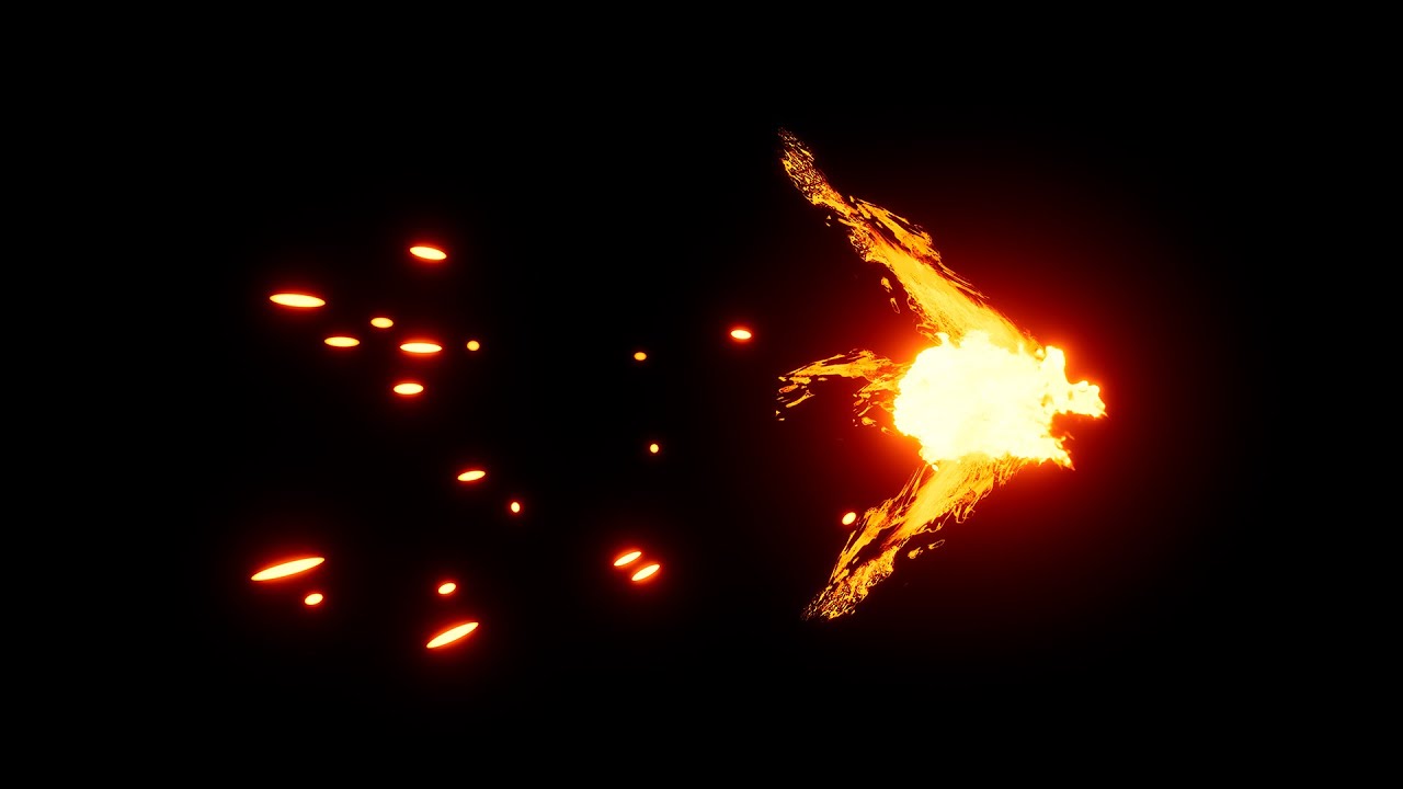 100 Muzzle Flashes for UE5 (night time video)