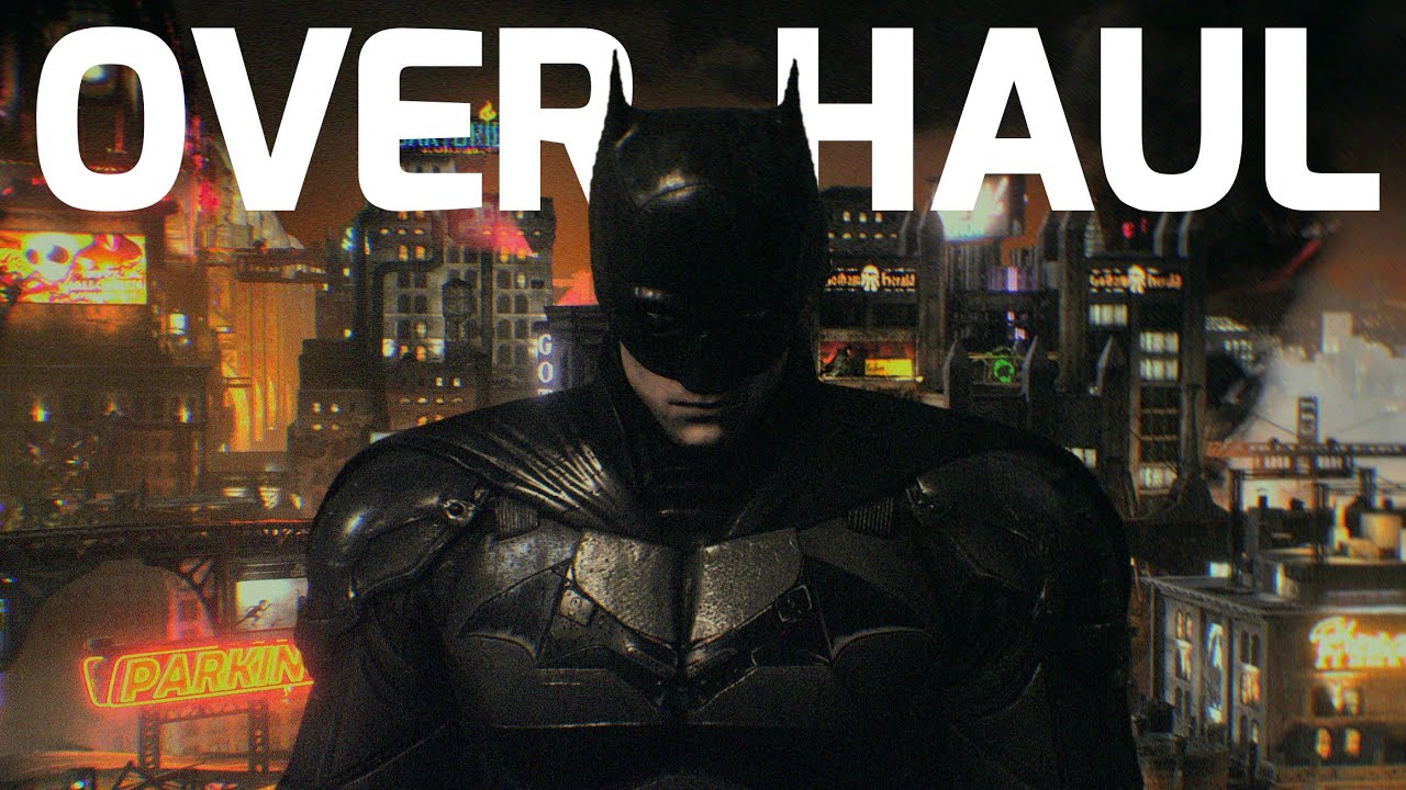 I modded Arkham Knight to look like The Batman