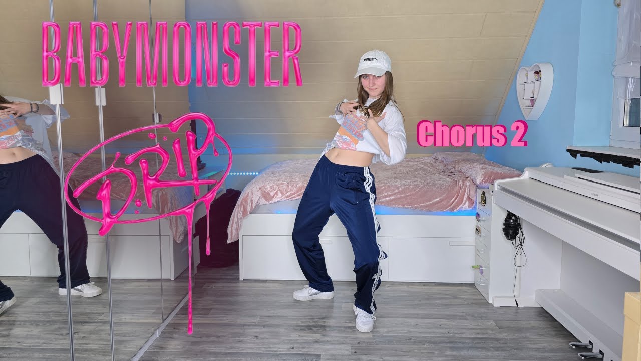 BABYMONSTER - 'Drip' Dance Tutorial (Mirrored +Beginner) | Dia Dancing