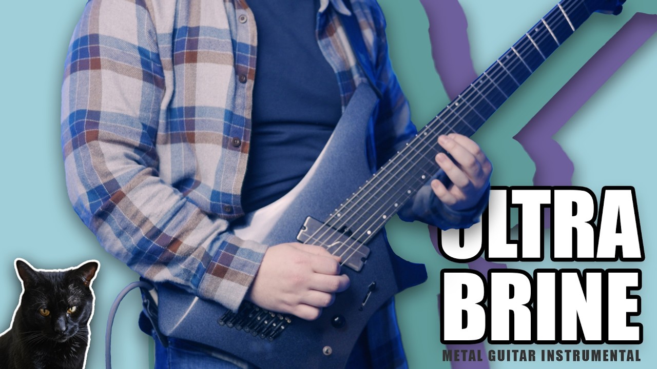 Ultrabrine | Metal Guitar + Album Art Cat Cameo