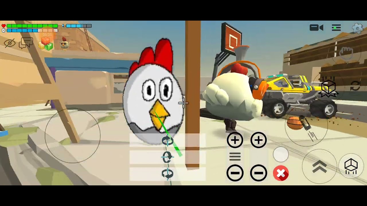 mais uma vez um tornado 🌪️ no chicken gun