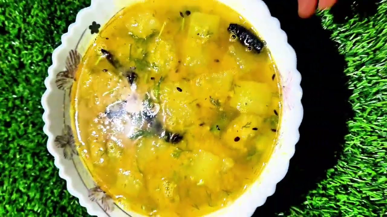 নিরামিষ লাউ ডালের রেসিপি একবার যাকে খাওয়াবেন সে প্রেমে পড়ে যাবে।