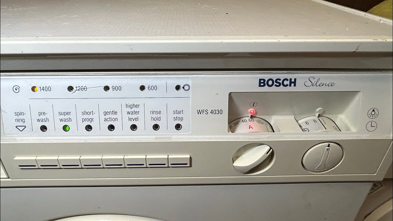 Bosch Silence WFS4030 - A60° + Super Wash