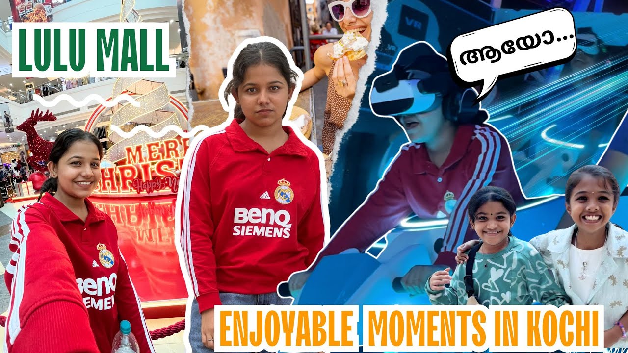 LuLu Mall ലെ പുതിയ റൈഡിൽ കേറിയ ദേവു! | Enjoyable Moments in Kochi