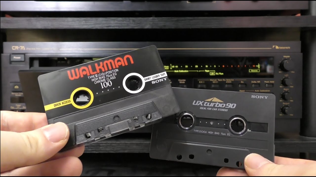 Sony Walkman и UX Turbo — кассеты с высоким током подмагничивания Type 2 и Nakamichi CR-7