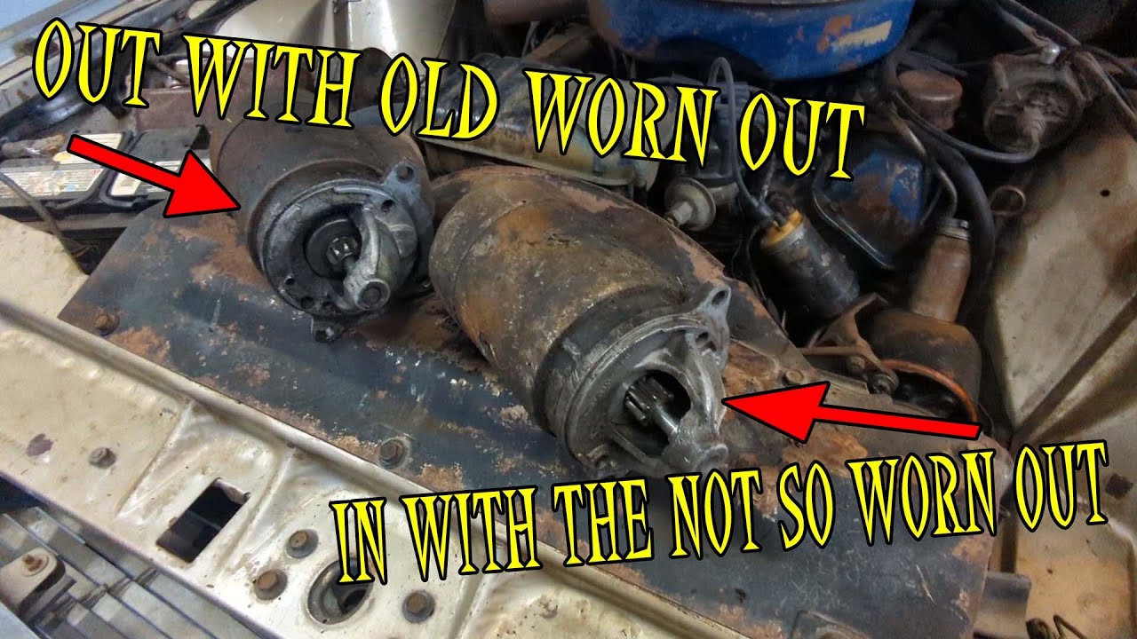 Starter Swap On 65 Ford Thunderbird FE 390 Engine