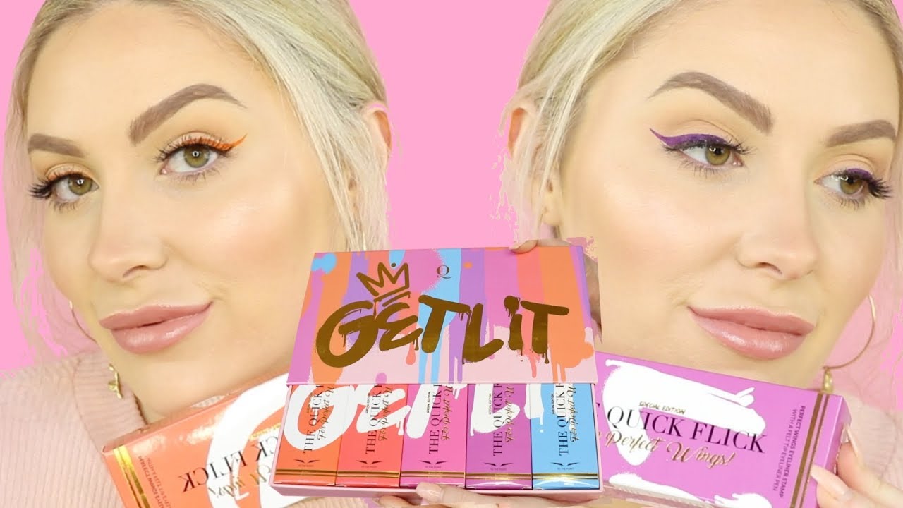 THE QUICK FLICK GET LIT COLLECTION | Try on & Review