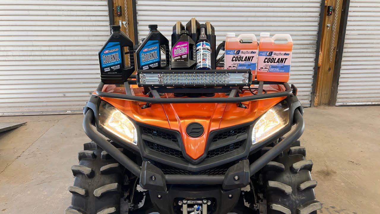 Quick & Basic Coolant Flush in my 2020 CFMOTO CFORCE 500