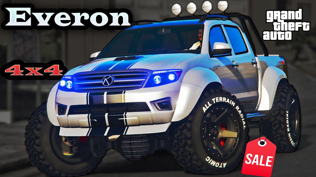 Everon Review & Best Customization | SALE NOW! | GTA 5 Online Toyota Hilux - Surprisingly Good! NEW