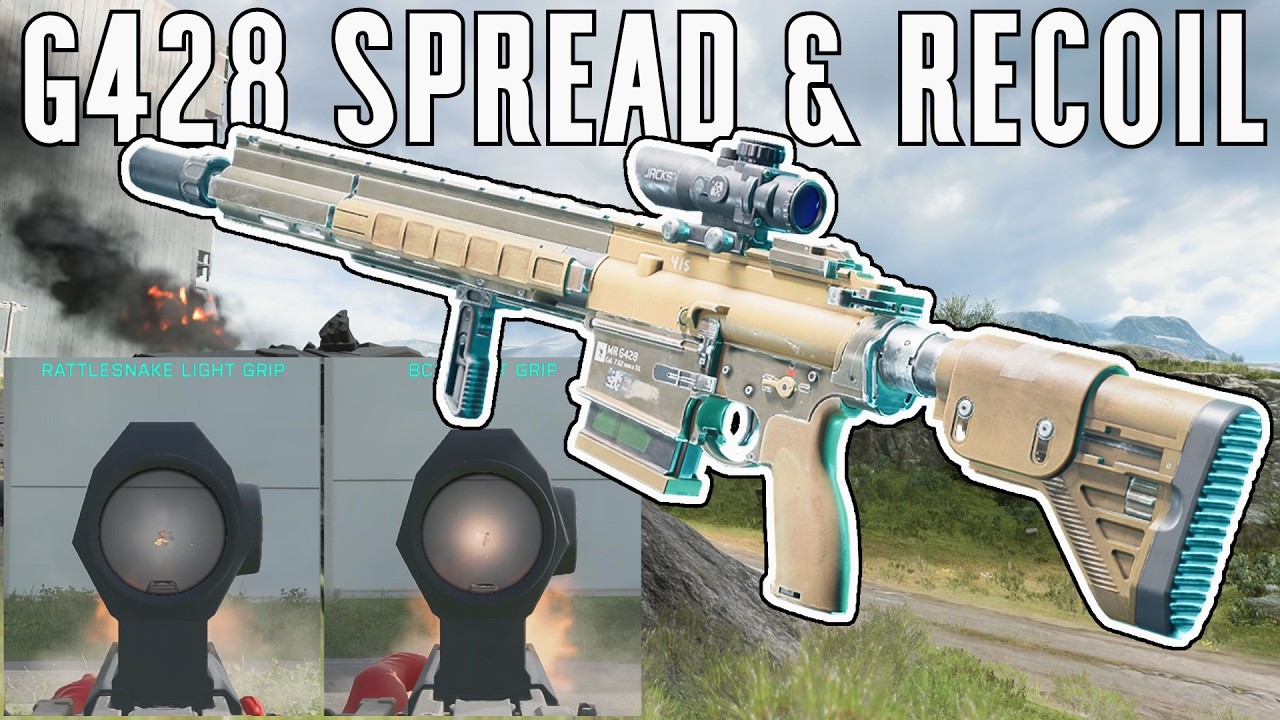G428 Spread & Recoil Attachments - Battlefield 2042
