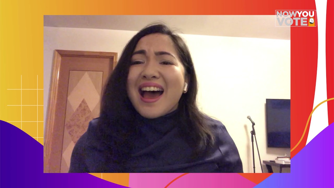 Kym Villamer sings Defying Gravity #NowYouVote2022