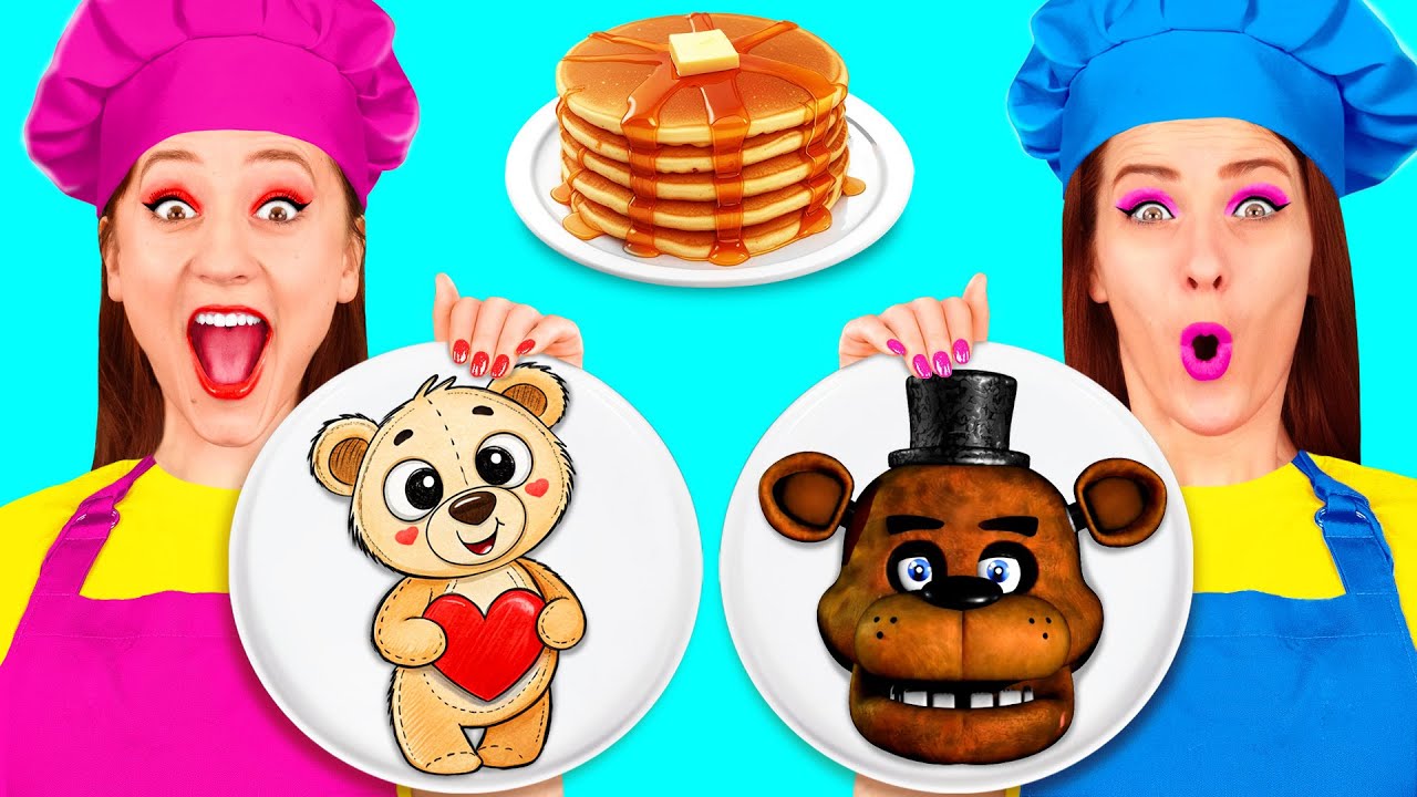 Pannkakskonst Utmaning | Roliga Matsituationer