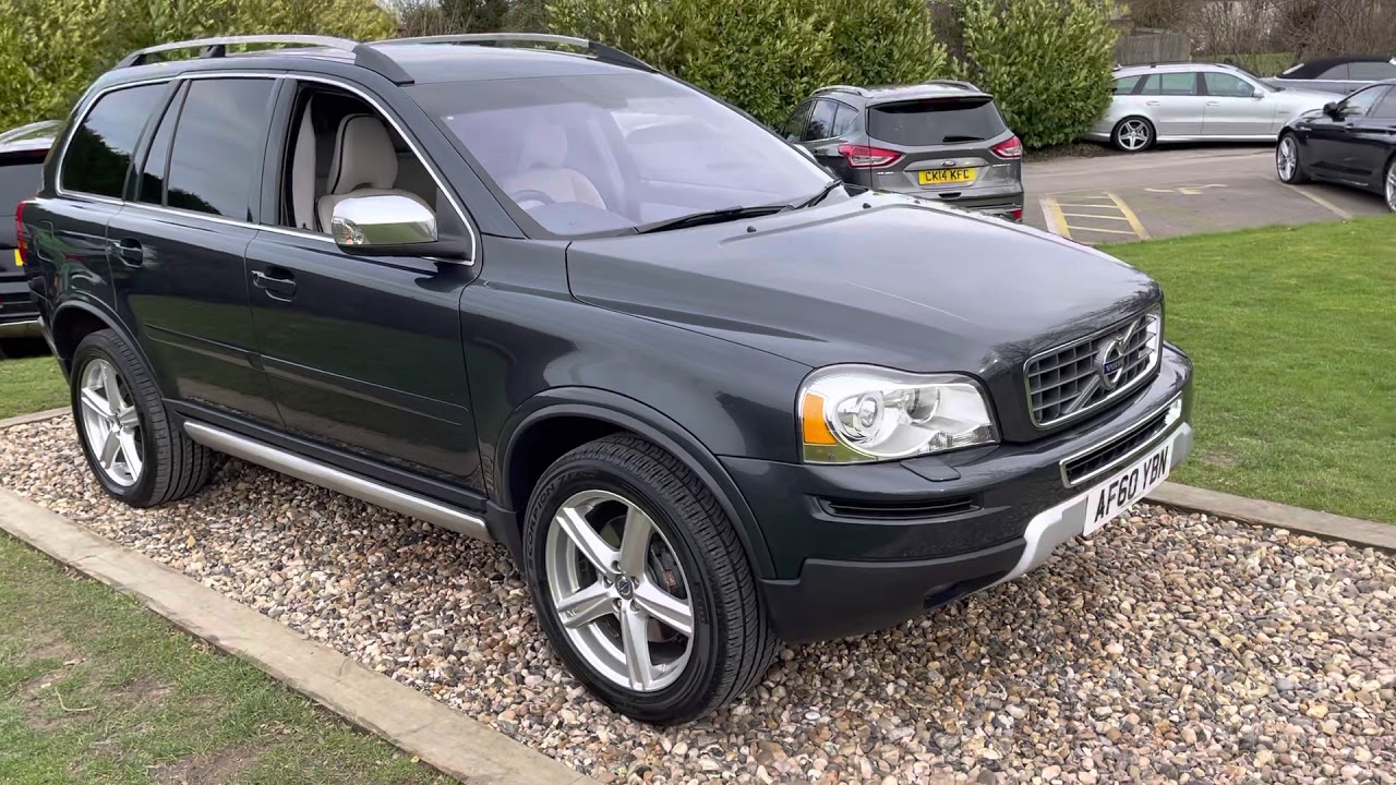2010/10 Saville Grey Volvo XC90 2.4 D5 R design SE Lux Auto AWD Polestar Pack 2 owners 54,000 miles
