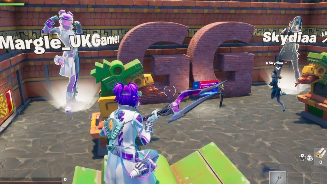 DUO PUZZLES w/@skydiaa | Fortnite Escape Room - Created By Qtuiii