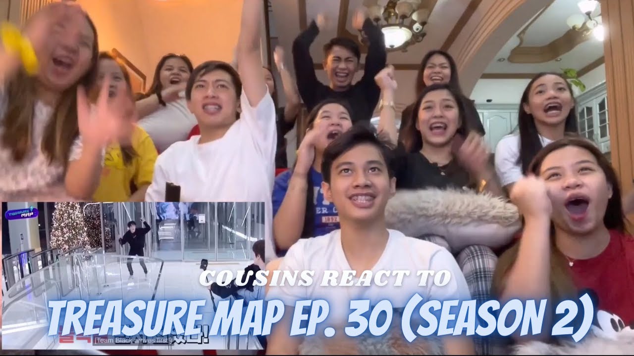 COUSINS REACT TO [TREASURE MAP] EP.30 🏃 트레저와 함께하는 YG 신사옥 투어 🏃 인줄 알았지? (feat.X맨)