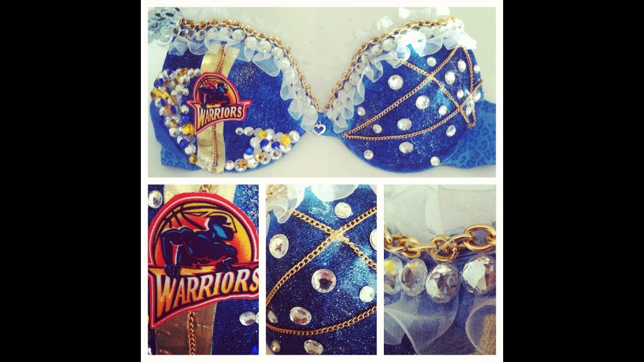 How to make a Rave Bra : Warriors Edition