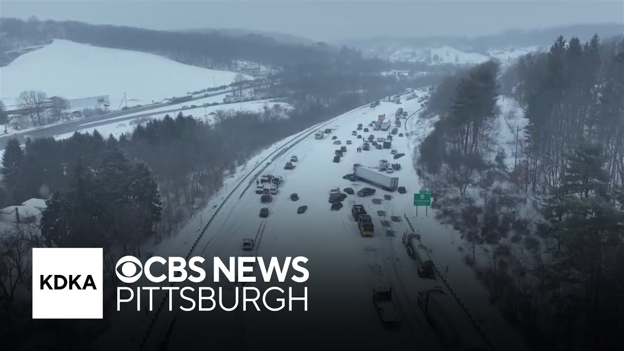 25-vehicle crash in Pennsylvania kills 1, injures 9