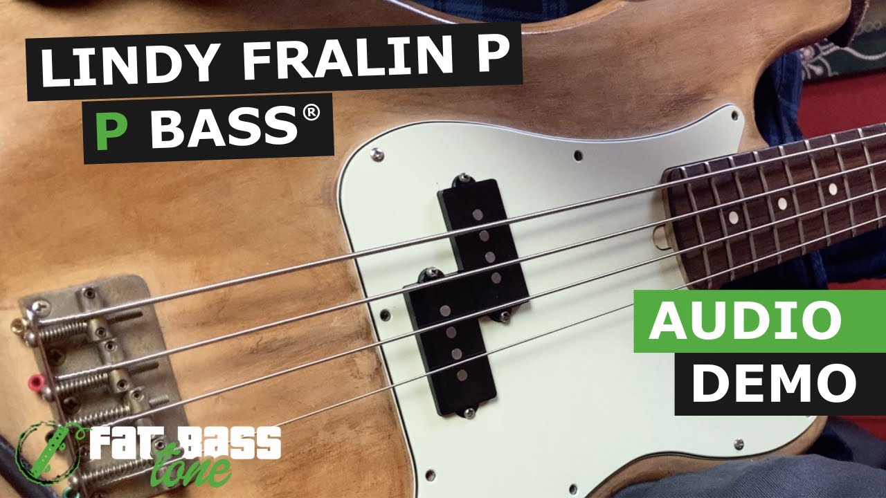 Lindy Fralin P Precision Bass Pickup Demo