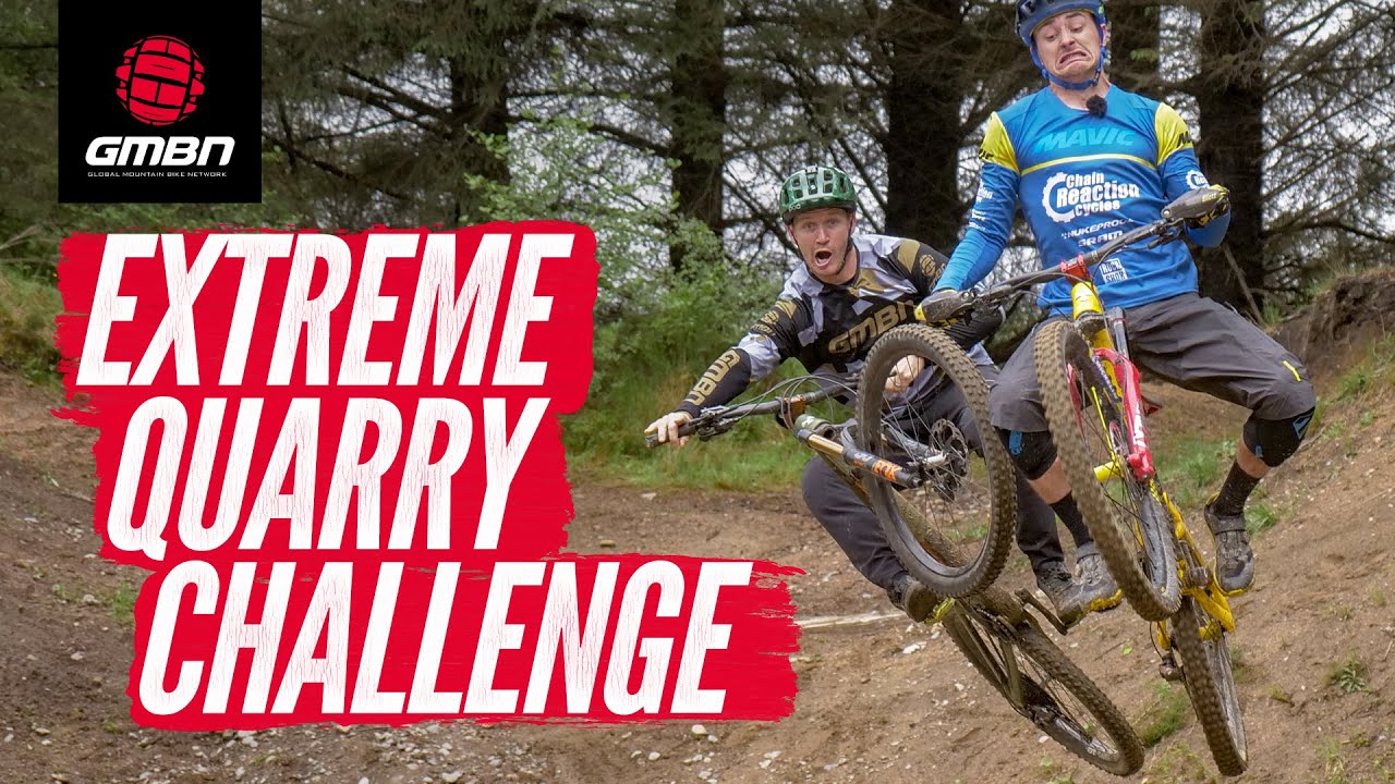 Blake Vs Elliott Heap | Mountain Bike Challenge In An Abandoned Quarry