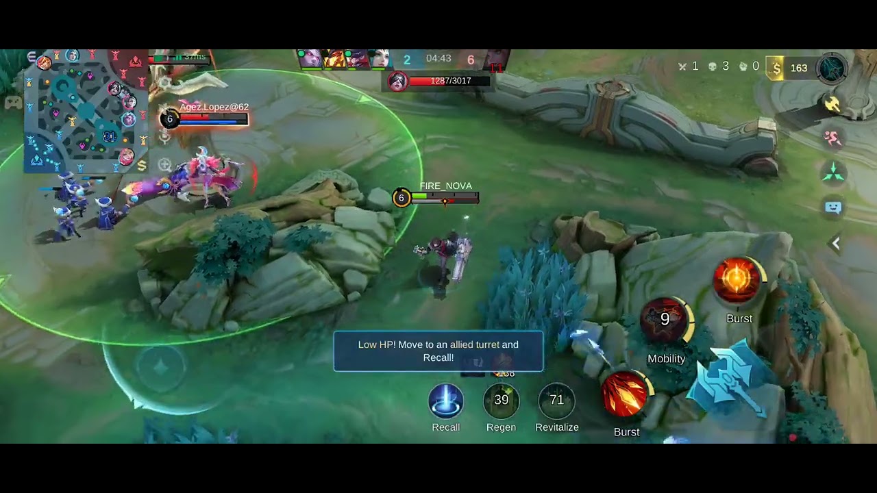 Using new character in moba legend 5v5 #mobalegends5v5 #gameplay 