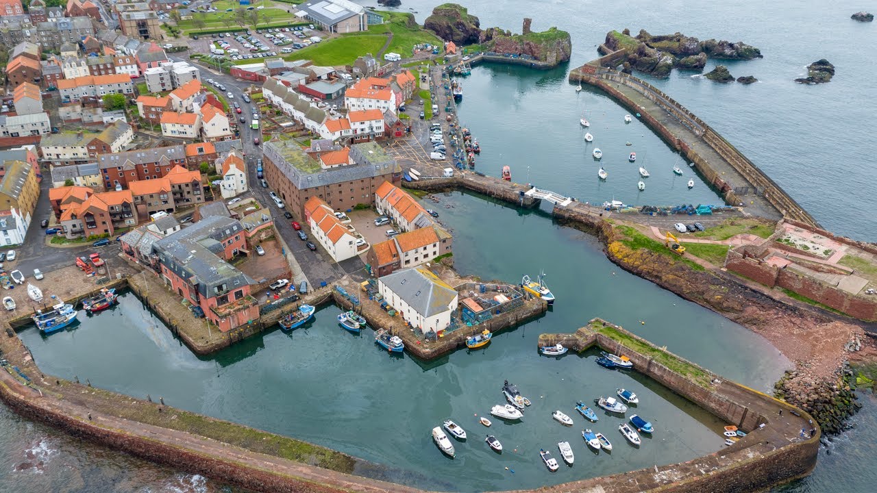 Explore Dunbar Harbour and Its Three Historic Ports | Scotland's Hidden Treasures