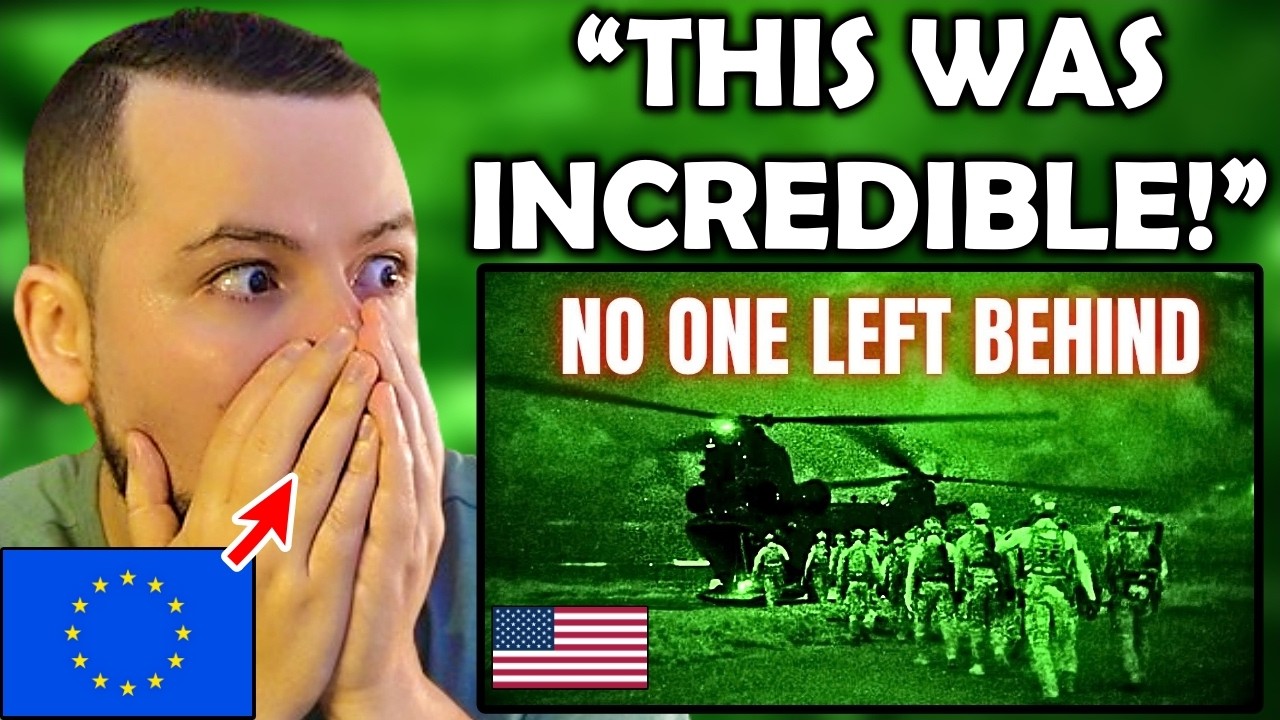 European Reacts to How U.S. Special Forces Rescued the F-15E WSO in Iran